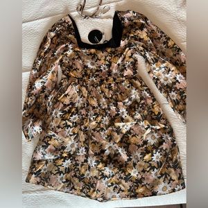 The perfect fall floral dress!